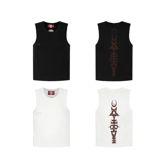 CROPPED TANKTOP "BLOOD SIGIL"