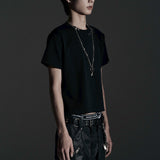 TIGHT FIT PIERCE CUSTOM TEE (Black)