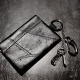 17.dhc 1 of 1 hand painted leather coin pouch