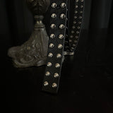 Threaded rivet belt