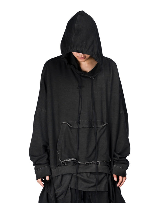 【ASPARAGUS】Plus sleeve hoodie