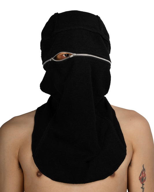 【ASPARAGUS】Eye zip open balaclava