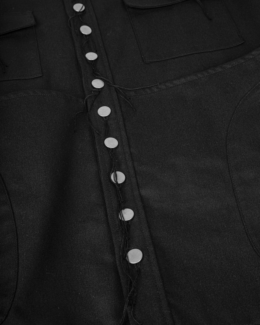 【ASPARAGUS】Multi button collar off jacket