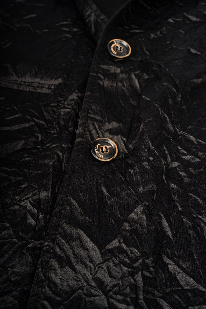 【ASPARAGUS】Pleats back string jacket