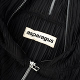 【ASPARAGUS】Pleats plus sleeve zip up