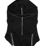 【ASPARAGUS】Multi zip balaclava