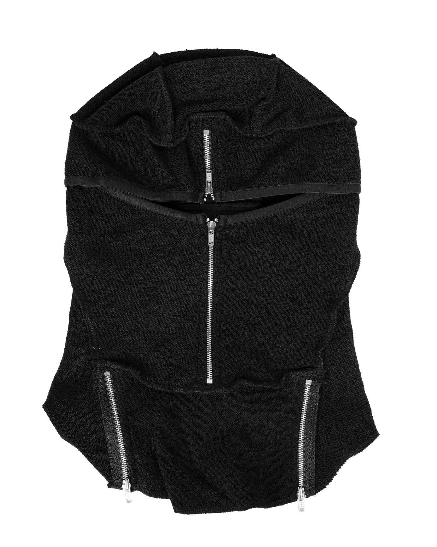 【ASPARAGUS】Multi zip balaclava