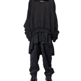 【ASPARAGUS】Pleats Inside out baggy pant