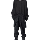 【ASPARAGUS】Layered hoodie
