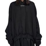【ASPARAGUS】Layered hoodie