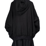 【ASPARAGUS】Layered hoodie