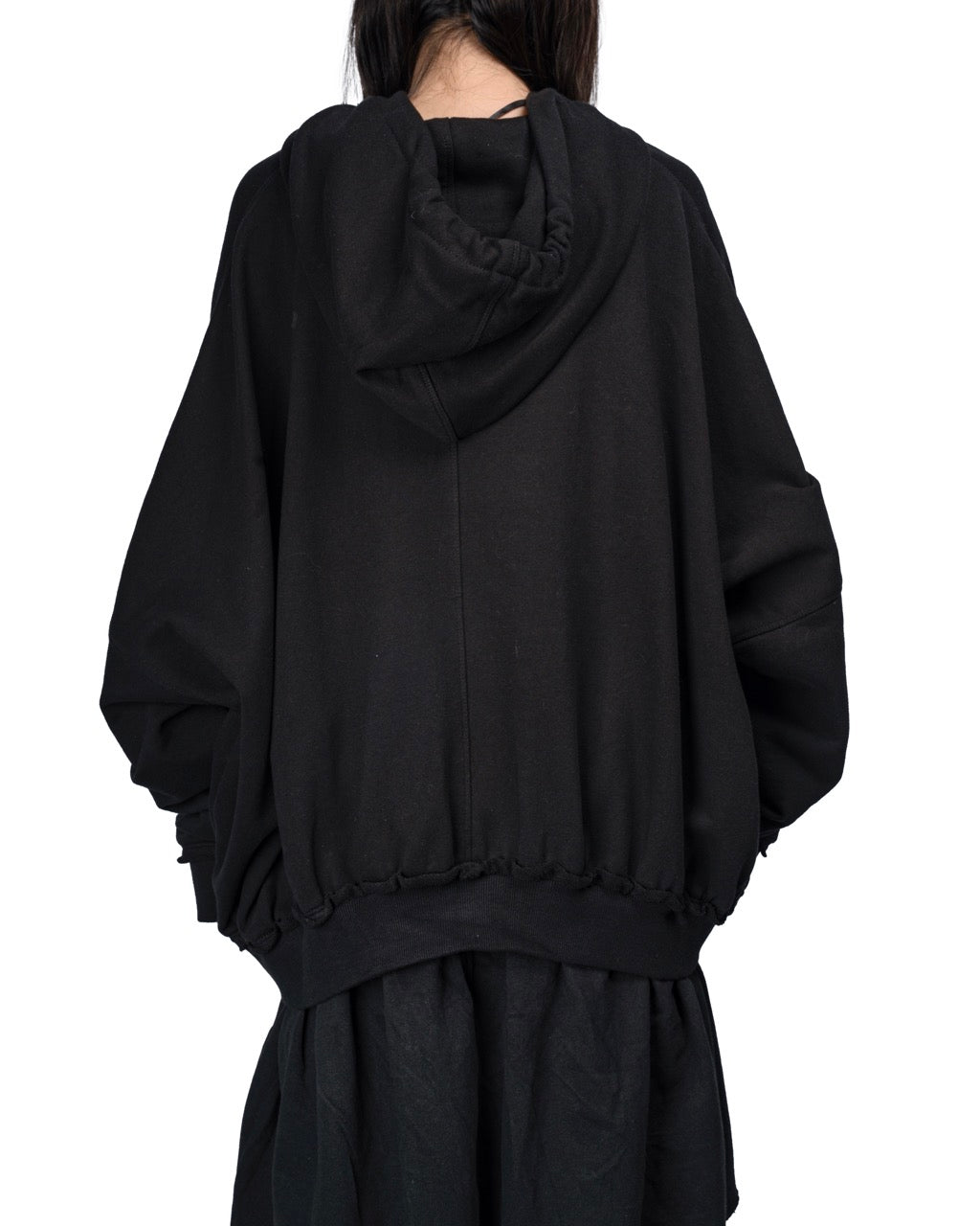 【ASPARAGUS】Layered hoodie