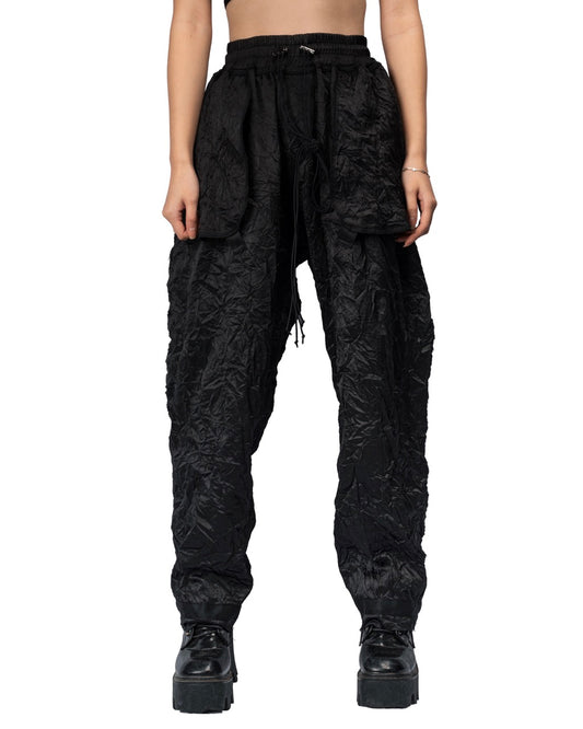 【ASPARAGUS】Pleats Inside out baggy pant