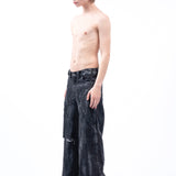 【NO FAITH STUDIO】BLACK ARTISANAL DUNE DENIM