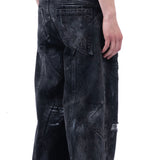 【NO FAITH STUDIO】BLACK ARTISANAL DUNE DENIM