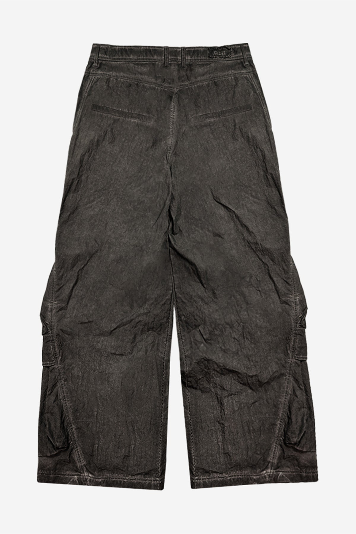 【BLR BLUER】Dyed Multi-Pocket Nylon Parachute Pants 