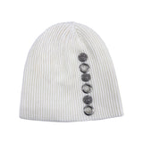 REGALIA CREST BEANIE (WHITE)