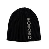 REGALIA CREST BEANIE (BLACK)