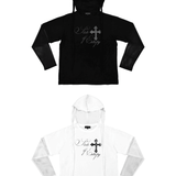 RUIN LAYERED MESH LONG SLEEVE BLACK 1