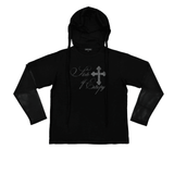 RUIN LAYERED MESH LONG SLEEVE (BLACK)