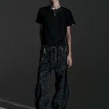 TIGHT FIT PIERCE CUSTOM TEE (Black)