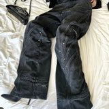 【COZY】"FOUR KNIGHT BAGGY FLARED JEANS"