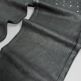 BUDS FLARED WAXED JEAN