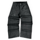 BUDS FLARED WAXED JEAN