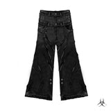 【COZY】"00 KNIGHT CLUB  BAGGY FLARE JEANS"