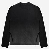 Destroyed Gradation Washed Long Sleeve
