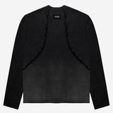 Destroyed Gradation Washed Long Sleeve