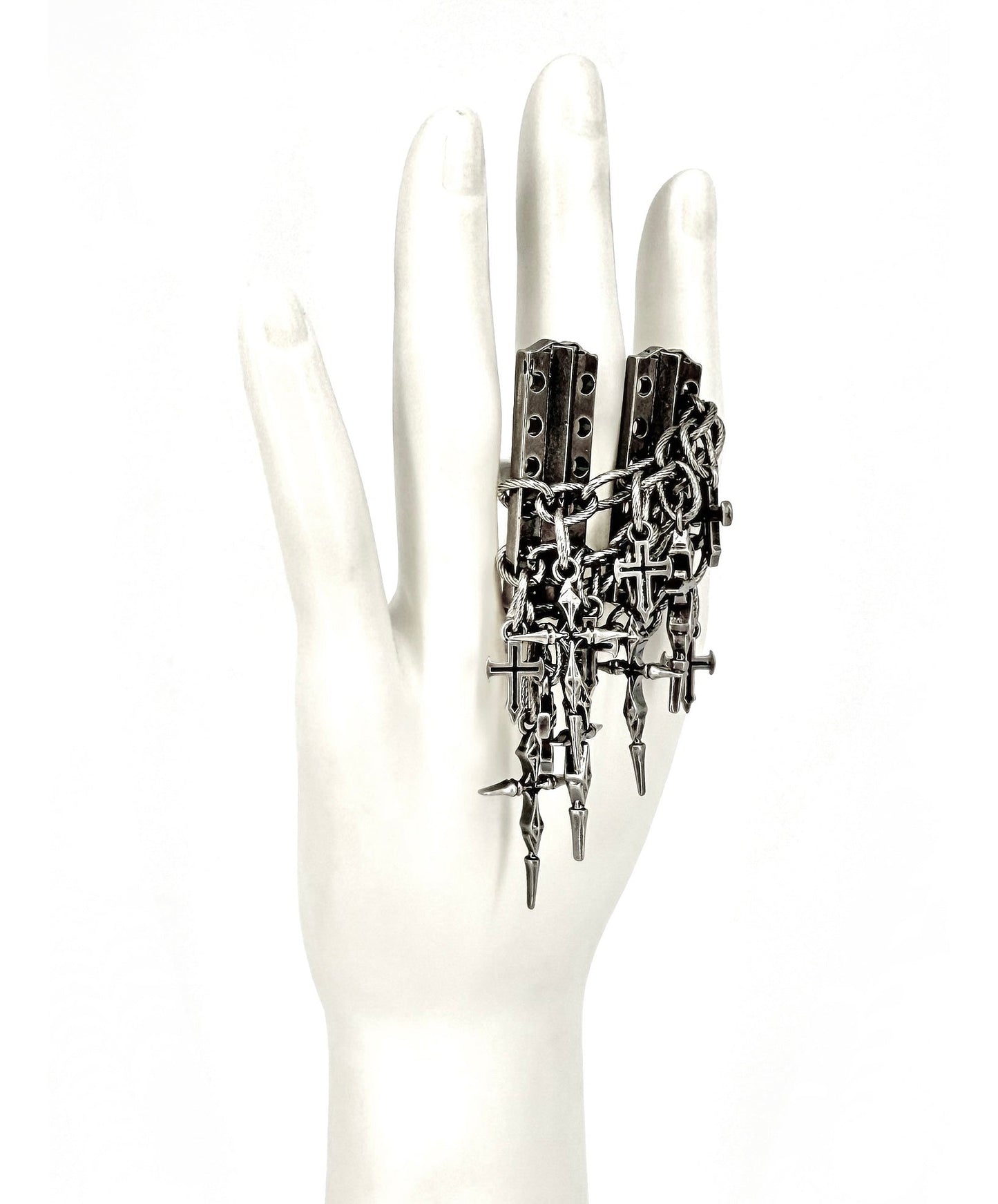 【IIIMIII】Rotten Metal Chain Ring