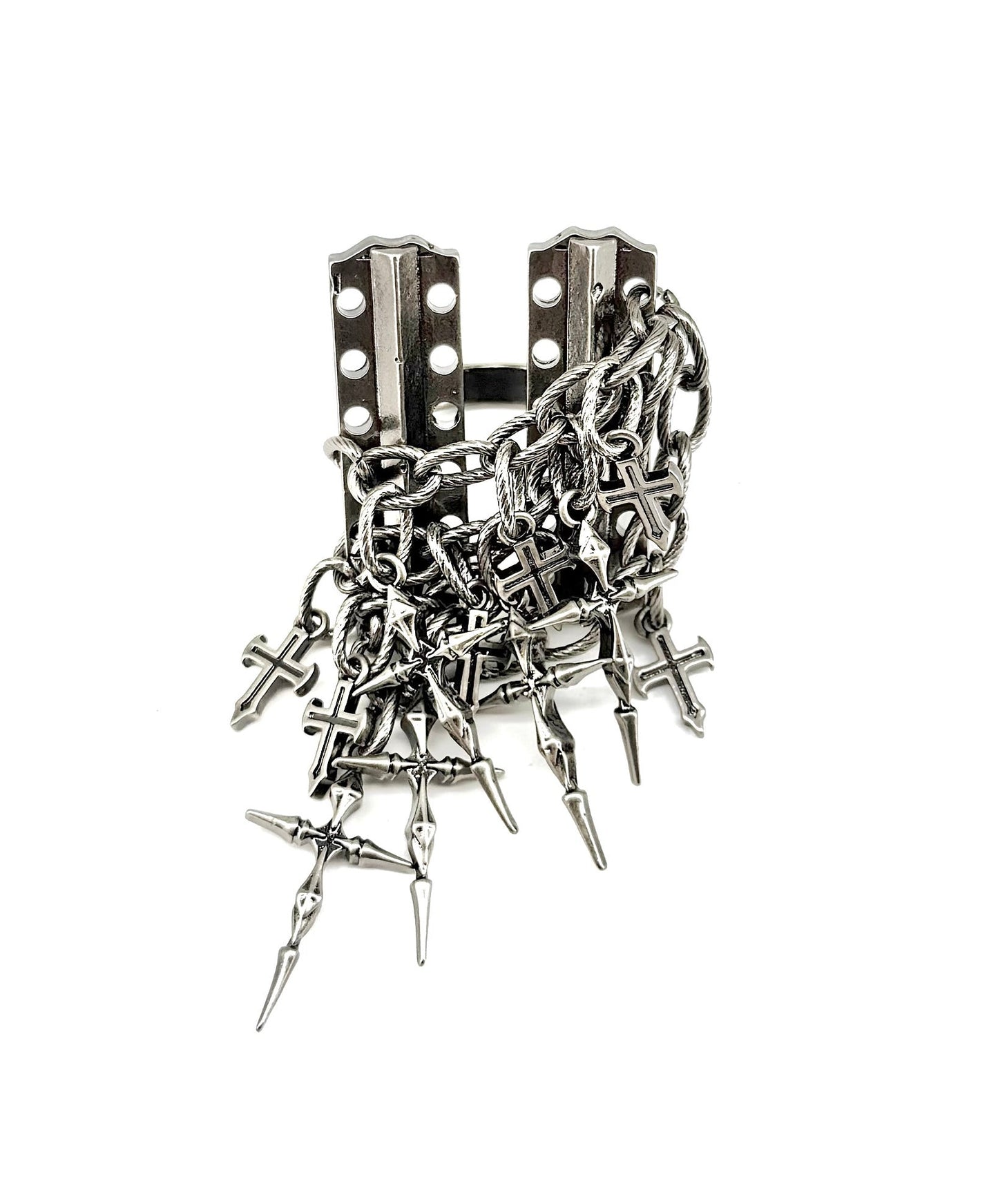 【IIIMIII】Rotten Metal Chain Ring