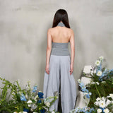 LUFT PANTS (GREY BLUE STRIPES)
