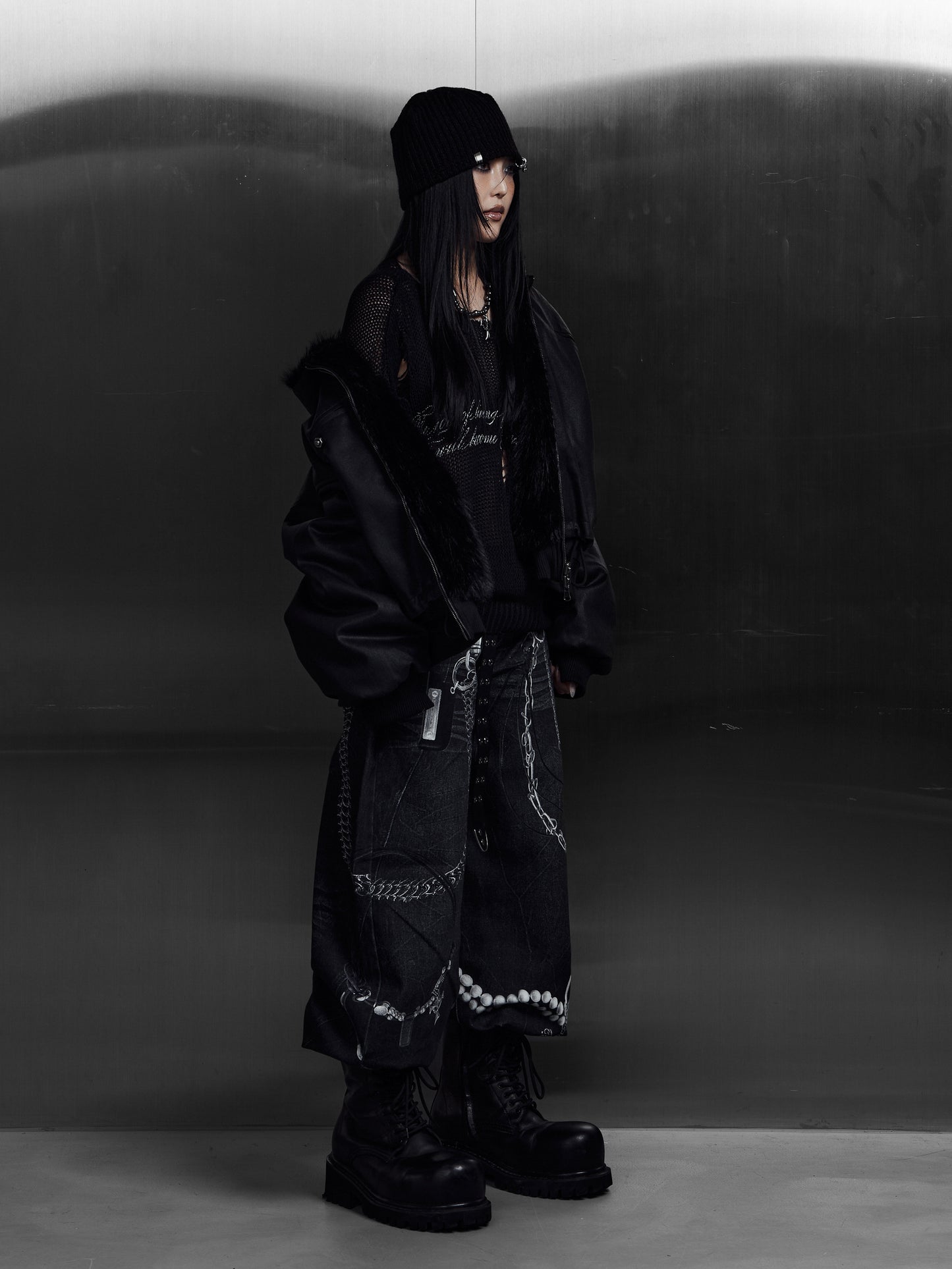 【ROSEN KREUZ】3D RELIC ARCHIVE TROUSERS (BLACK)