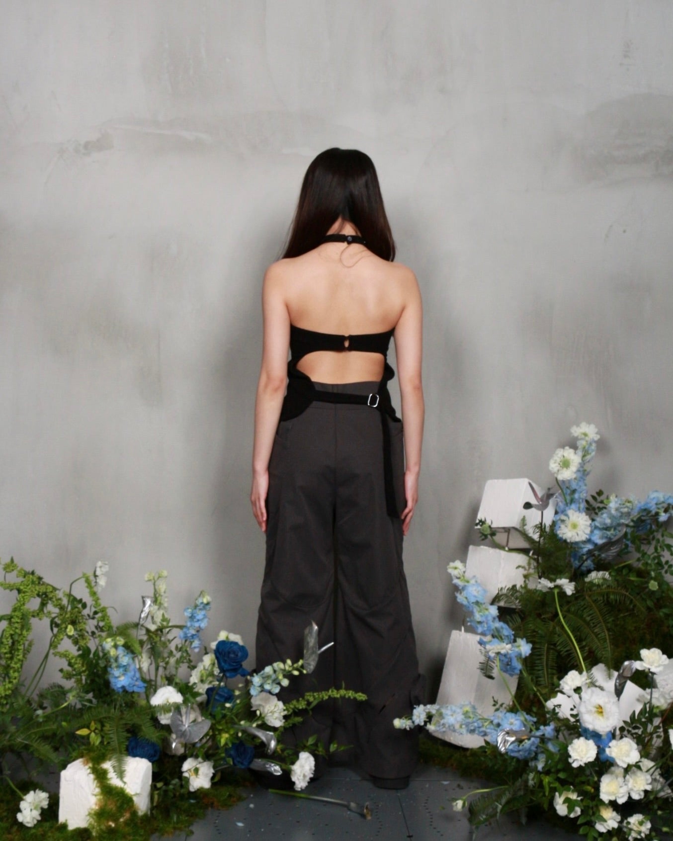 【BUNNYHILL CONCEPT】PRISM PANTS (GRAY)