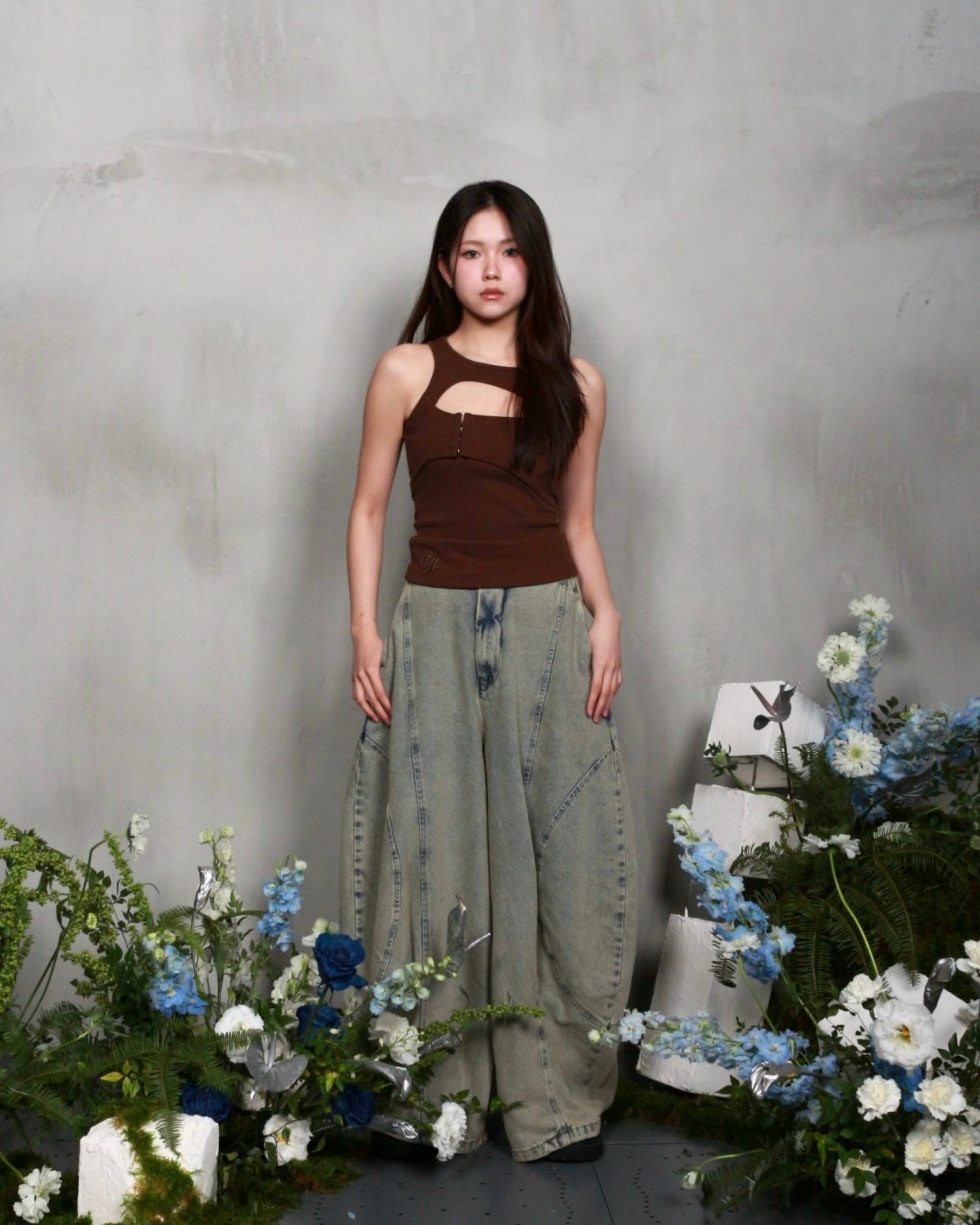 【BUNNYHILL CONCEPT】LUFT PANTS VER JEAN (BLUE WASH)