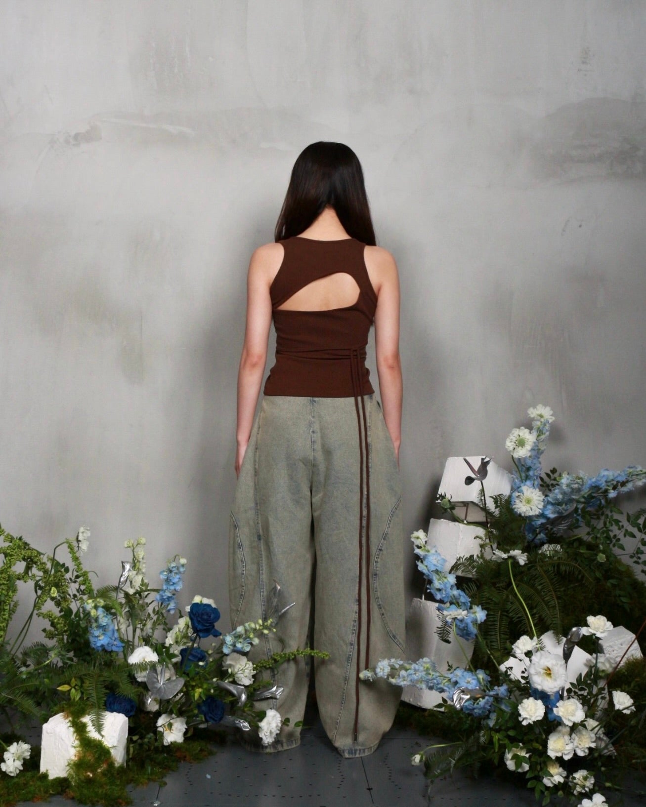 【BUNNYHILL CONCEPT】LUFT PANTS VER JEAN (BLUE WASH)