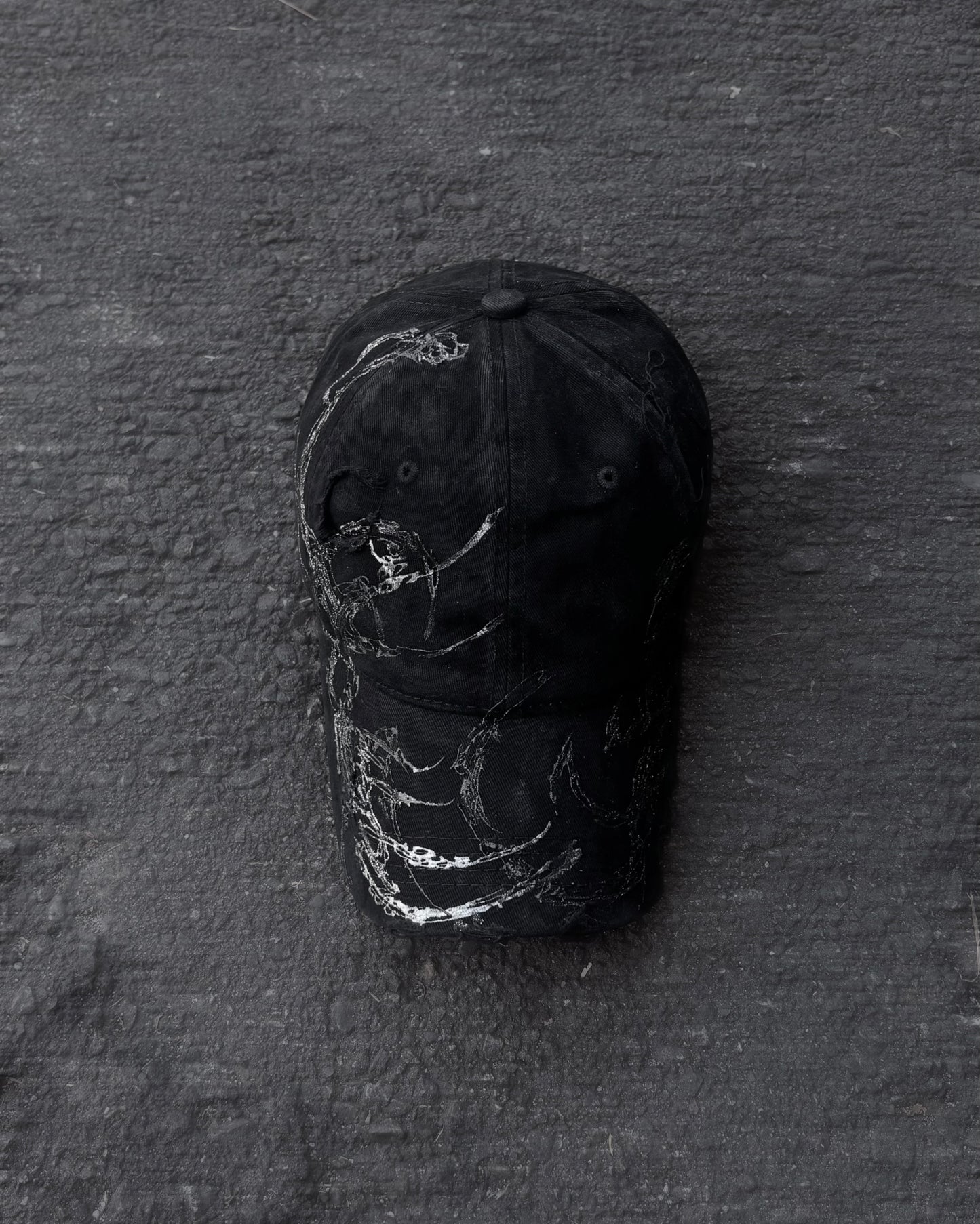 【XIVX】"XENO" 1 OF 1 HANDCRAFTED CAP DROP4-010