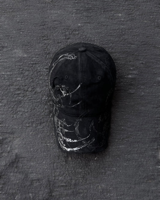 【XIVX】"XENO" 1 OF 1 HANDCRAFTED CAP DROP4-010