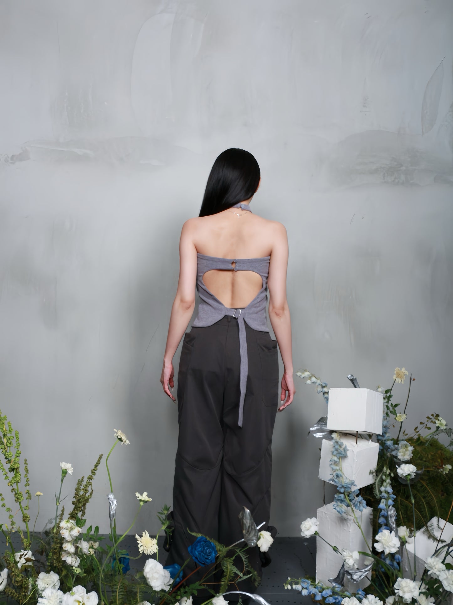 【BUNNYHILL CONCEPT】CHERIE HALTER TOP