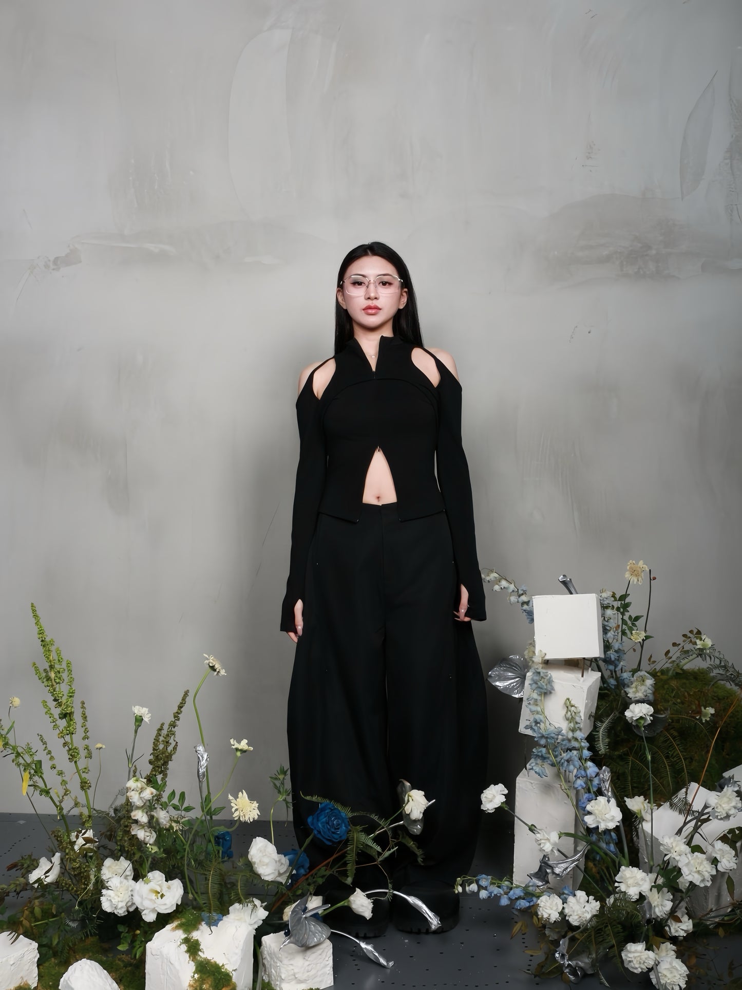 【BUNNYHILL CONCEPT】LUDOVIC PANTS (BLACK)