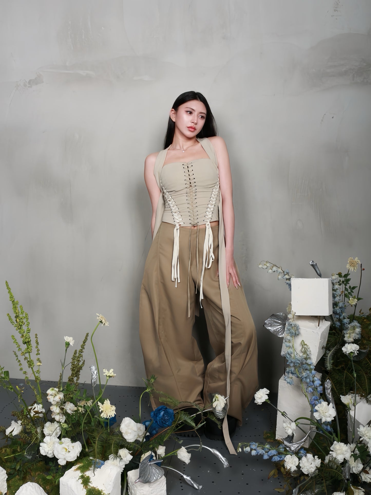 【BUNNYHILL CONCEPT】PANACEA TOP (BEIGE)