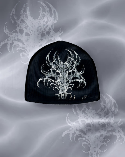 1 OF 1 HANDPAINTED BEANIE 001