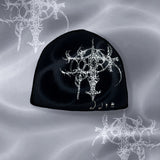 1 OF 1 HANDPAINTED BEANIE 005