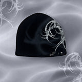 1 OF 1 HANDPAINTED BEANIE 006