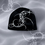 1 OF 1 HANDPAINTED BEANIE 007