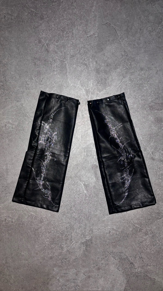 【XIVX】HANDPAINTED GOTHIC LEG COVER