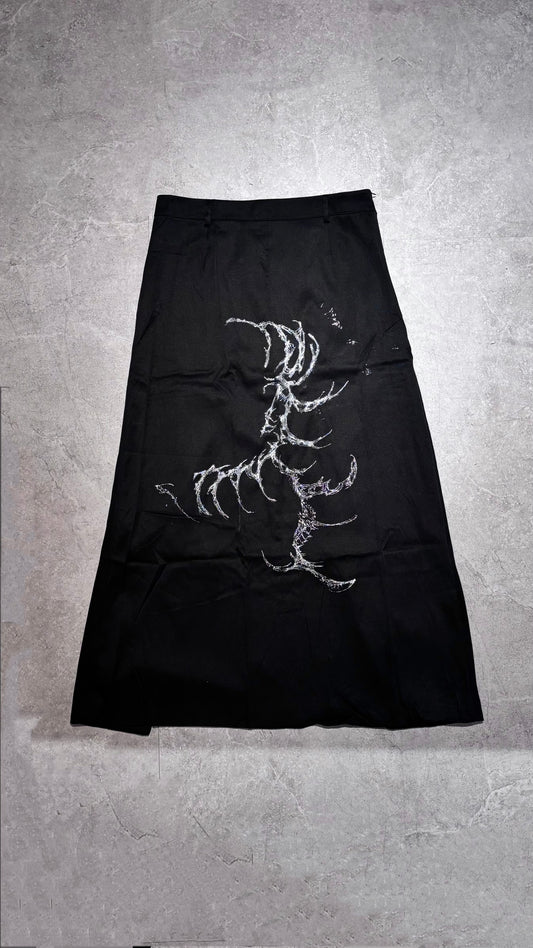【XIVX】1 of 1 HANDPAINTED LONG SKIRT
