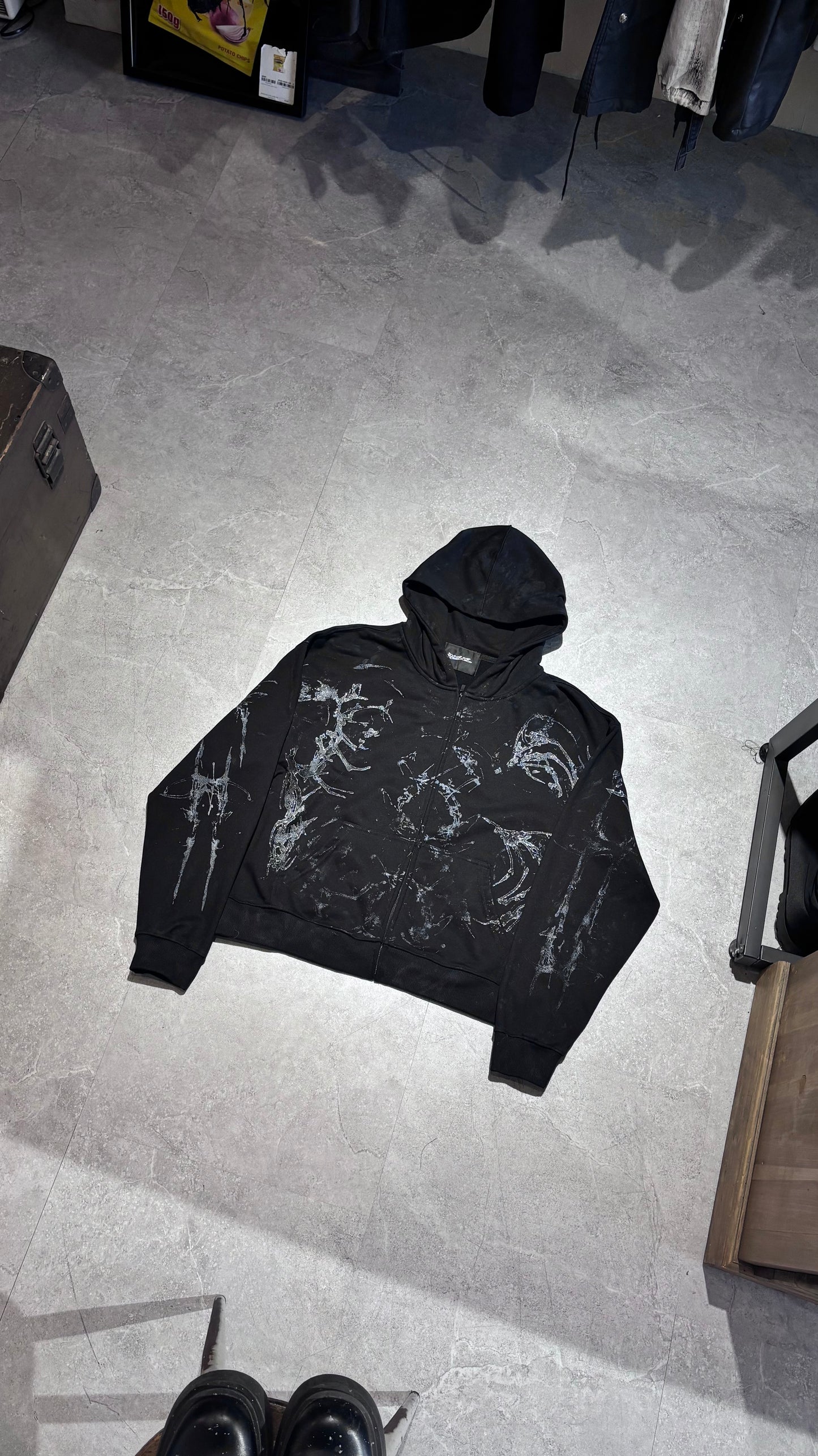 【XIVX】HANDMADE 1 OF 1 ZIP UP V-III (e)